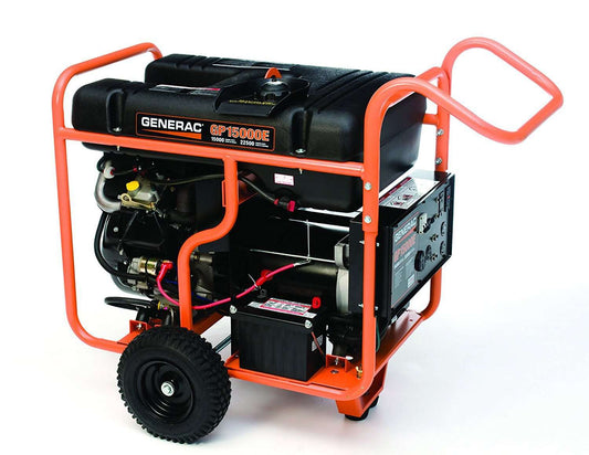Generac GP15000E 15000W/22500W Gas Generator Electric Start