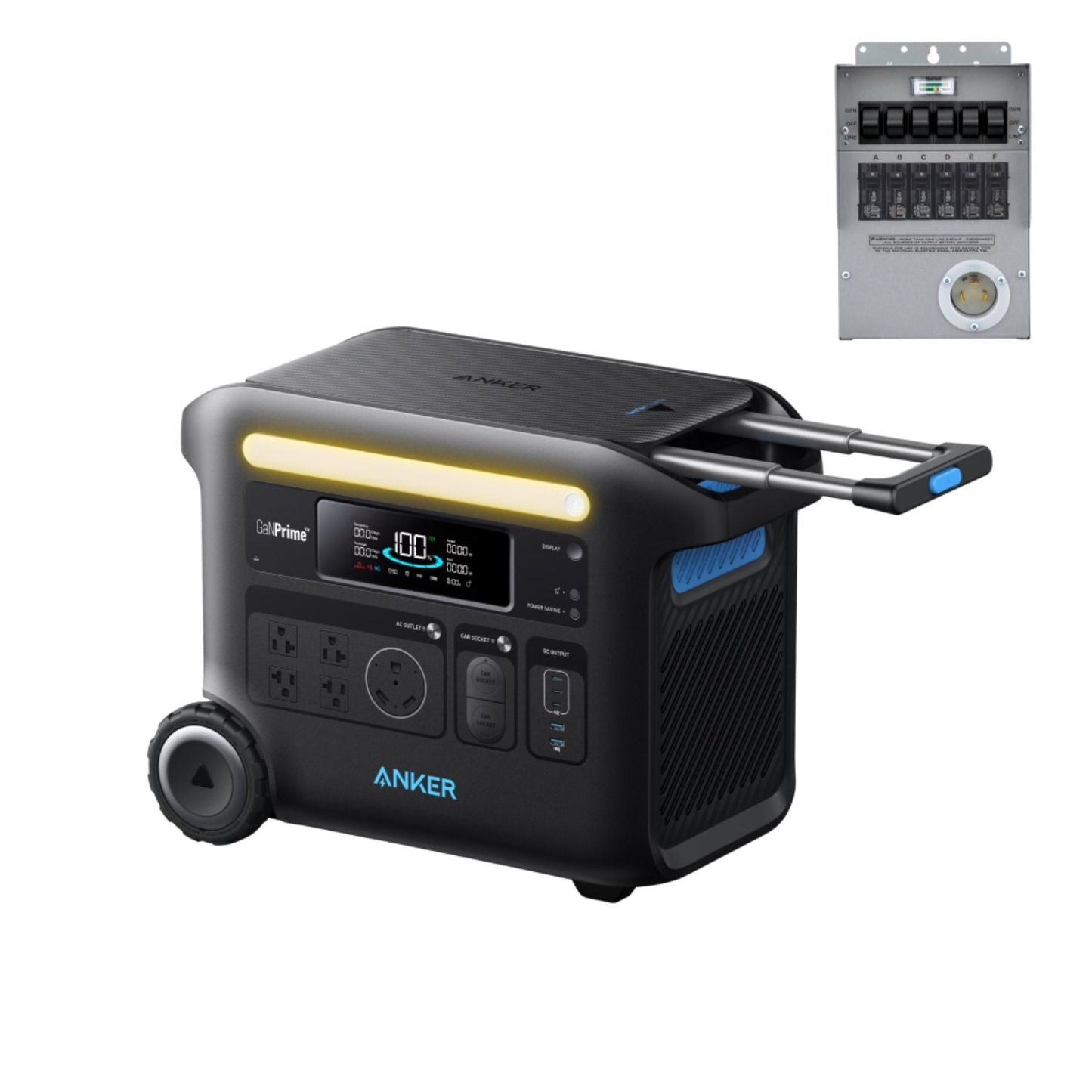 Anker SOLIX F2600+30A Transfer Switch