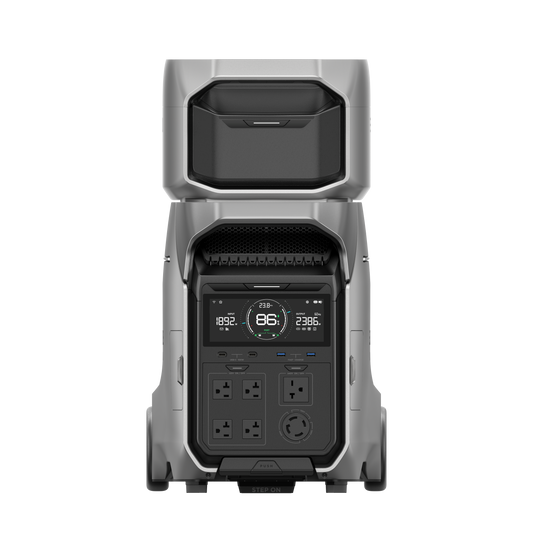 EcoFlow DELTA Pro 3 Portable Power Station + Extra Battery