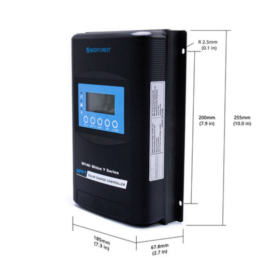 Acopower 100w mono kit
All Black 400w 40A