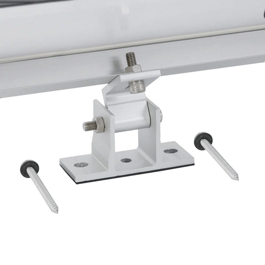 Rich Solar Flat Roof Tilt Mounts With Panel Edge