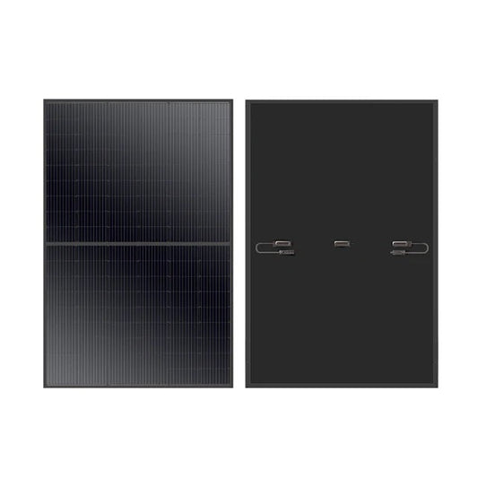 Rich Solar MEGA 400 Watt Monocrystalline Solar Panel Front And Back