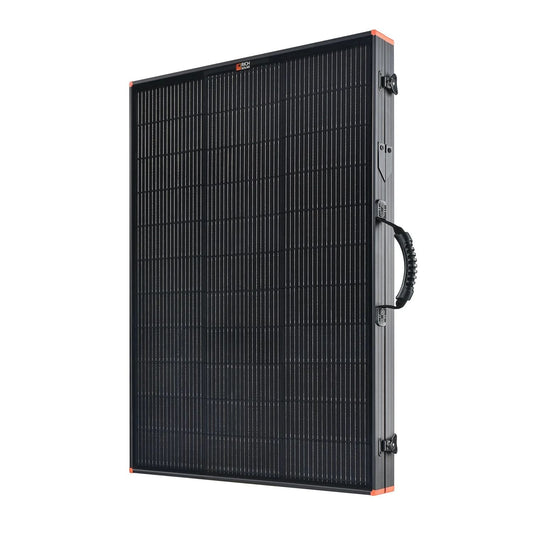 Rich Solar MEGA 200 Watt Briefcase Portable Solar Charging Kit when close