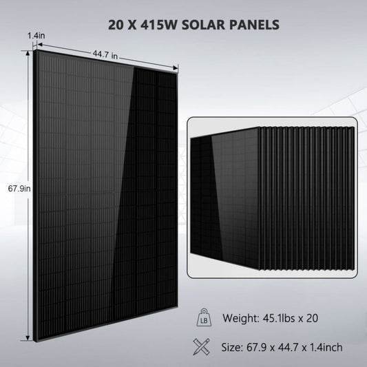 SunGold Power Off-Grid Solar Kit Solar Panel