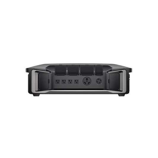 EcoFlow DELTA Pro Ultra Single Inverter Front View With Open PortsEcoFlow DELTA Pro Ultra Single Inverter Front View With Open Ports