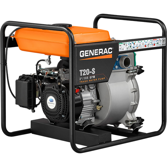 Generac 6920 T20-S 185 GPM 211cc  2" Subaru Engine Trash Pump