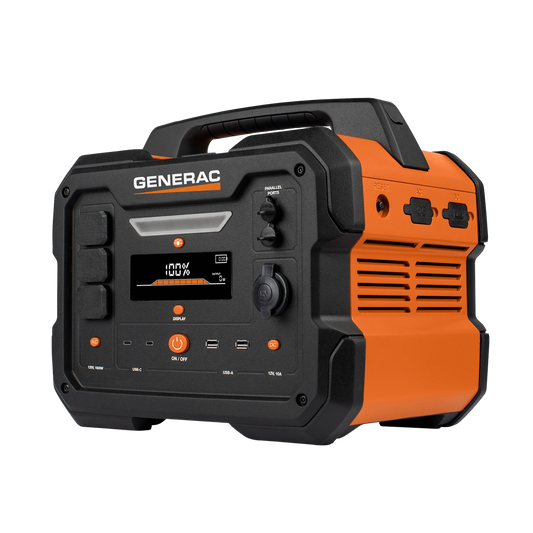 Generac GB1000 1600W/ 3200W 1086Wh Portable Power Station