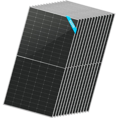 16 pcs SunGold Power 560 Watt Bifacial PERC Solar Panel