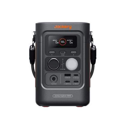 Jackery Explorer 300D Portable Power Station | 288Wh | 300W | 100W Solar Input