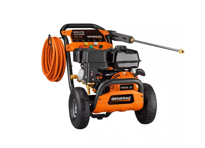 Generac 6924 3600 PSI 2.6 GPM Gas Pressure Washer