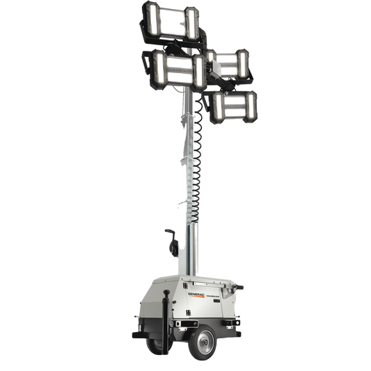 Generac PLT240-STD LINKTower 120V LED Portable Mobile Light Tower