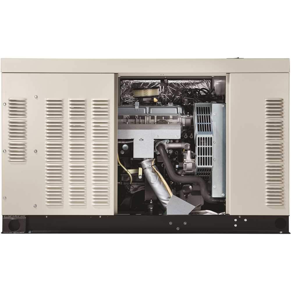 Generac Protector RG06024JNAX 60kW Liquid Cooled 3 Phase 120/240V Standby Generator Natural Gas