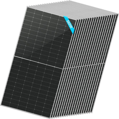 20 pcs SunGold Power 560 Watt Bifacial PERC Solar Panel