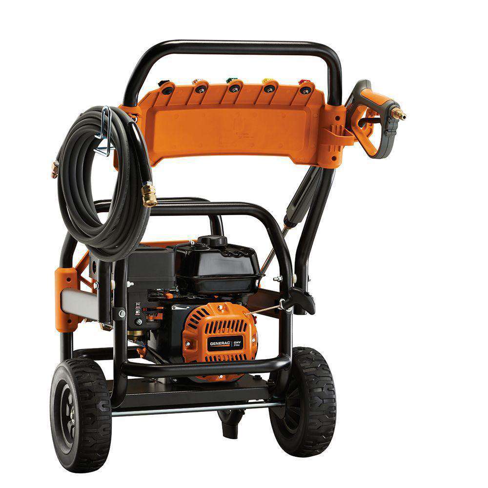 Generac 6590 3,100 PSI 2.8 GPM OHV Engine Triplex Pump Gas Pressure Washer