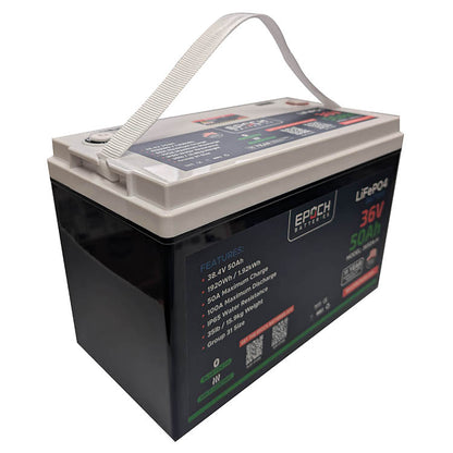 Epoch Batteries 36V 50Ah Essential Series LiFePO4 Battery