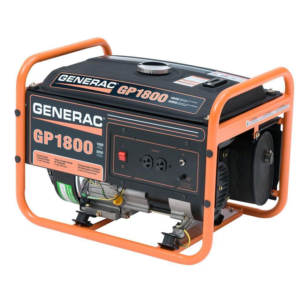 Generac GP1800 1800W/2050W Gas Generator