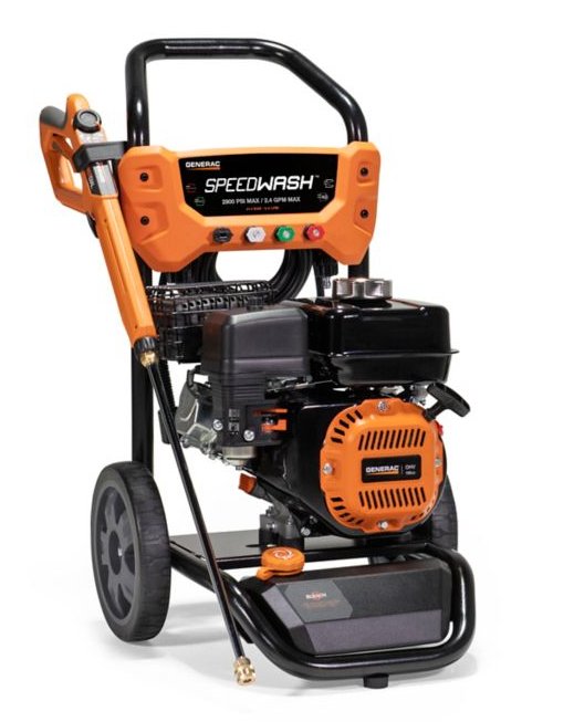 Generac 2900 PSI 2.4 GPM Gas SpeedWash Pressure Washer with Soap Tank