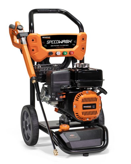 Generac 2900 PSI 2.4 GPM Gas SpeedWash Pressure Washer with Soap Tank