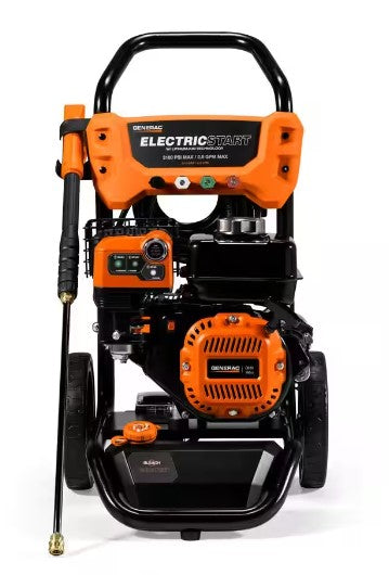 Generac 3100 PSI 2.5 GPM Electric Start Gas Pressure Washer 8894