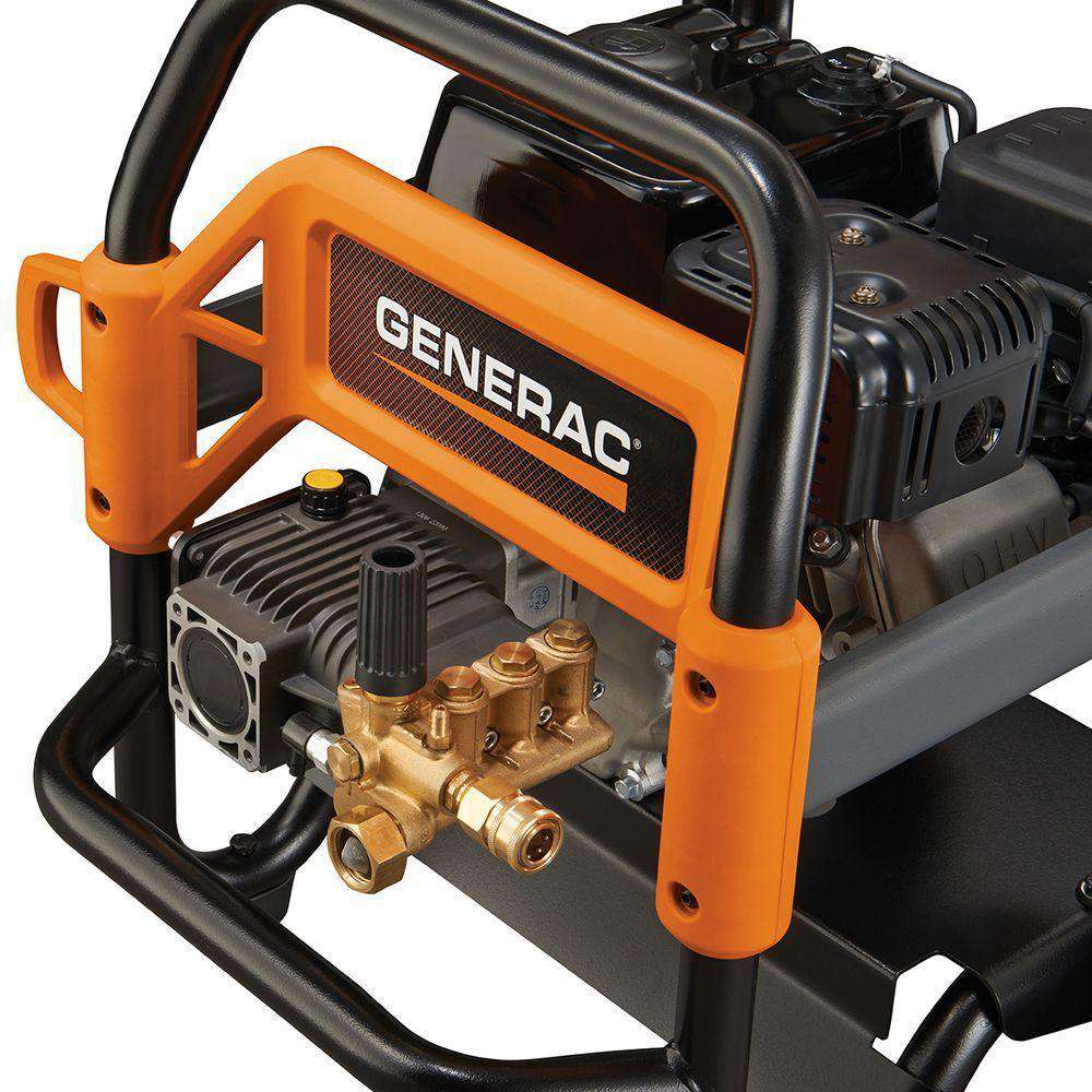 Generac 6590 3,100 PSI 2.8 GPM OHV Engine Triplex Pump Gas Pressure Washer