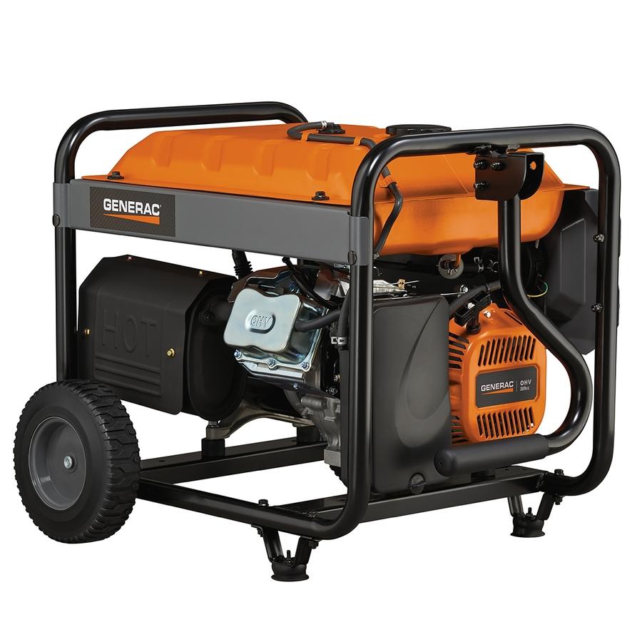 Generac RS5500 5500W/6875W Gas Rapid Start Generator w/ Cord