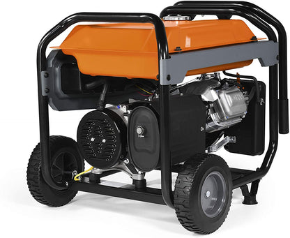 Generac 7686 GP8000E 8000W/10000W Electric Start PowerRush Gas Generator