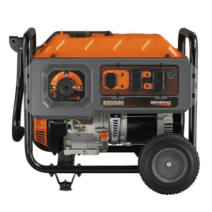 Generac RS5500 5500W/6875W Gas Rapid Start Generator w/ Cord
