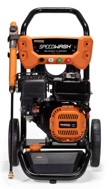 Generac 2900 PSI 2.4 GPM Gas SpeedWash Pressure Washer with Soap Tank