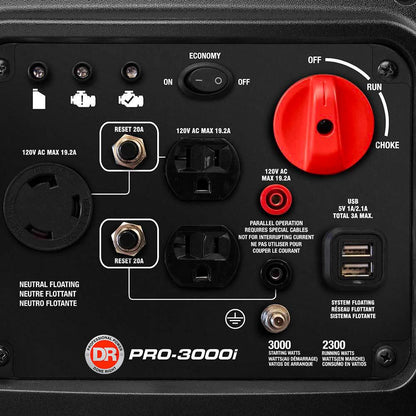 Generac/DR Power GP3000i 7129 / PRO 3000i 2300/3000W Gas Inverter Generator