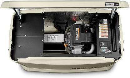 Generac 22kW Standby Generator Guardian WiFi w/ 200 Amp Automatic Transfer Switch 70439