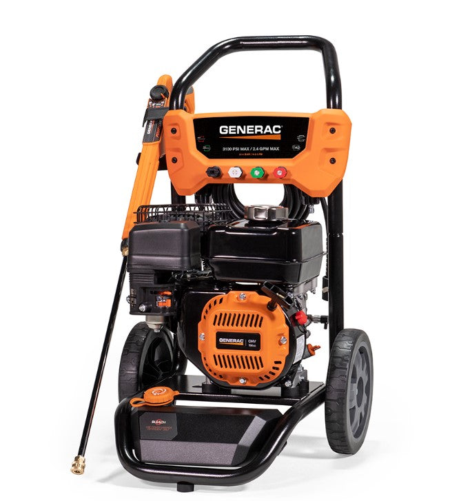 Generac 8899 Pressure Washer OneWash 3100 PSI 2.4 GPM Gas Pressure