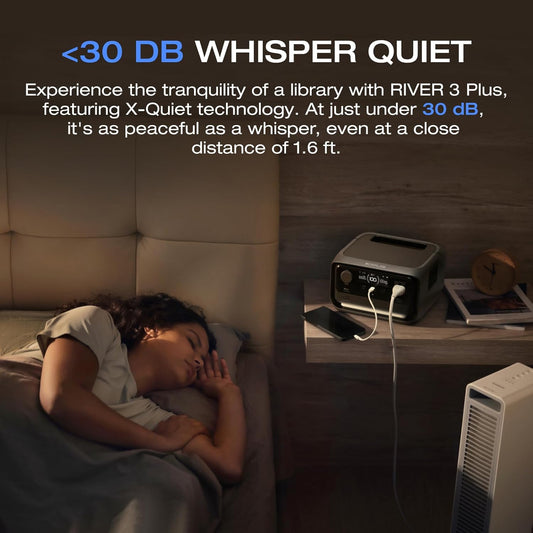 EcoFlow RIVER 3 Max Bundle: RIVER 3 Plus + RIVER 3 Plus 300wh Extra Battery