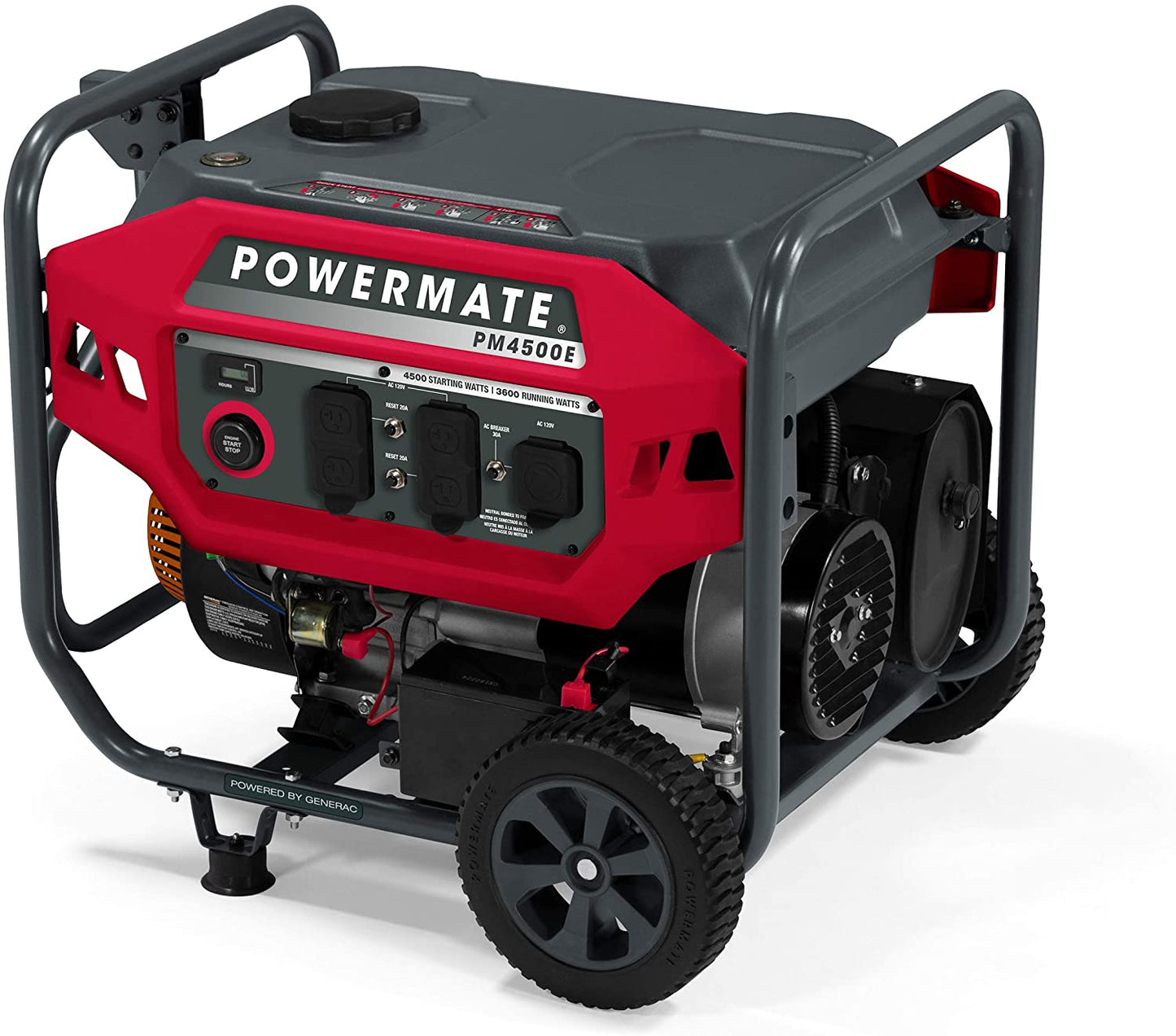 Generac/Powermate PM4500E 3600W/4500W Gas Electric Start Generator
