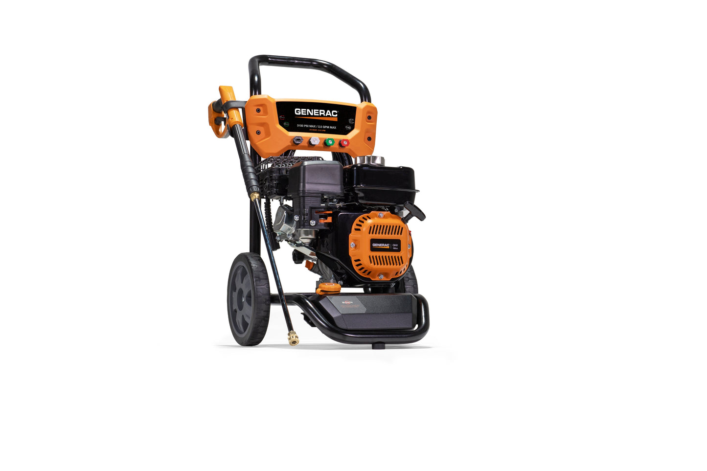 Generac 8909 Pressure Washer 3100 PSI 2.5 GPM Residential Gas
