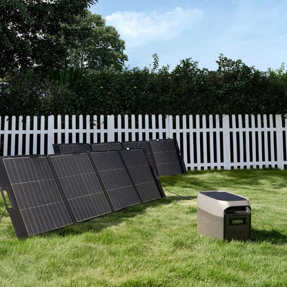 EcoFlow DELTA 3 Max Portable Power Station | 2048Wh | 2400W | 500W Solar Input