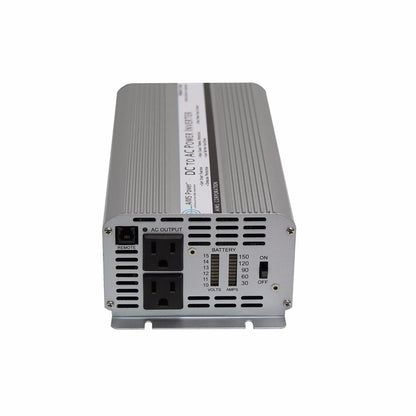 AIMS Power 1250 Watt 12 Volt Modified Sine Power Inverter With AC Ports