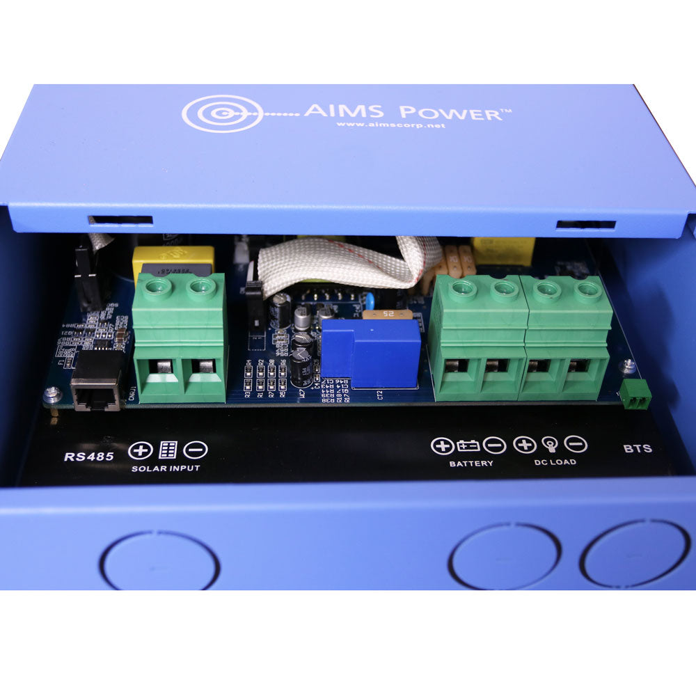 AIMS Power 60 Amp MPPT Solar Charge Controller Inputs