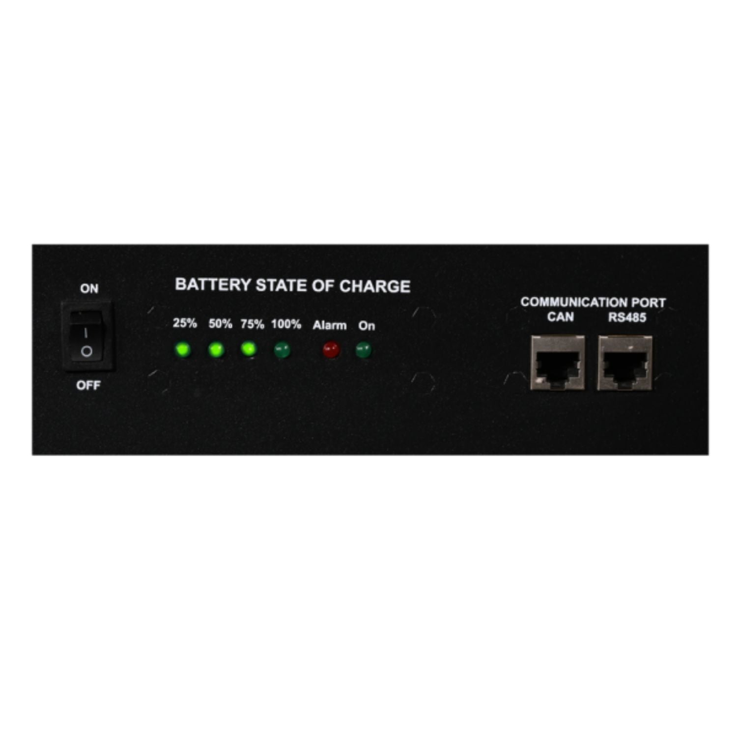 AIMS Power All in One Solar Battery Power Box Battery State of Charge Close up