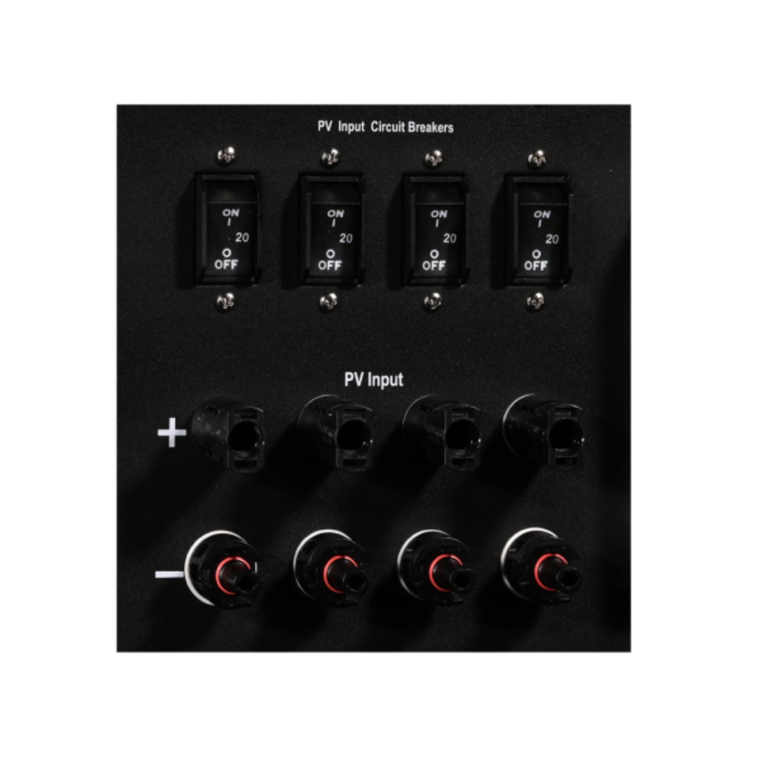 AIMS Power All in One Solar Battery Power Box Port View Close up