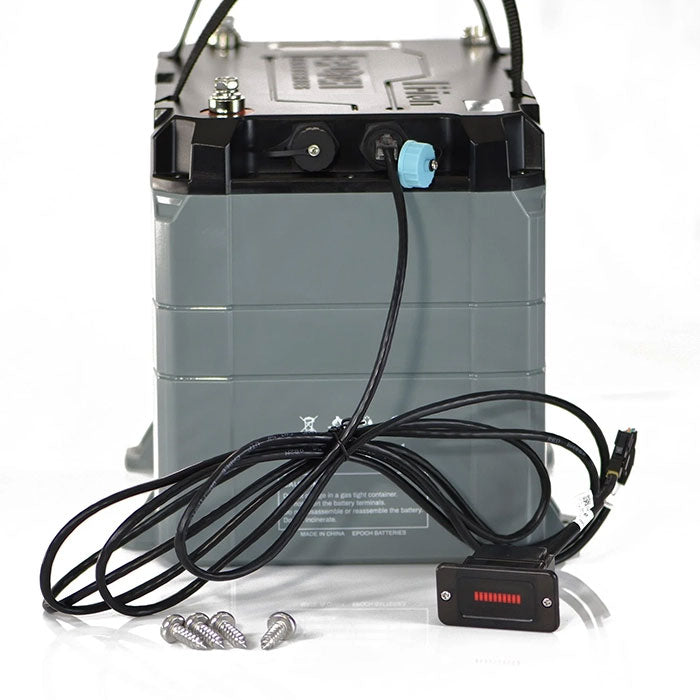 Epoch Batteries 24V 100Ah LiFePO4 Lithium Battery