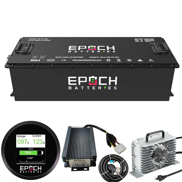 Epoch Batteries 48V 160Ah Lithium LiFePO4 Golf Cart Battery