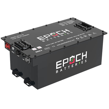 Epoch Batteries 72V 105Ah Lithium LiFePO4 Golf Cart Battery Kit