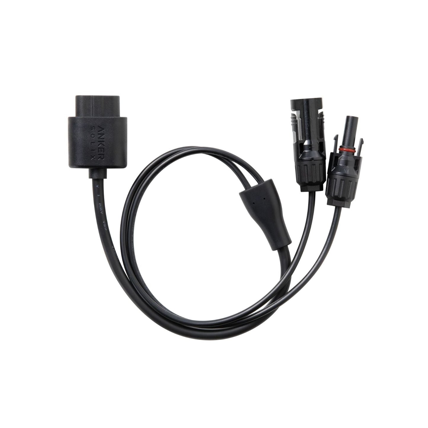 Back view of Anker SOLIX High-Voltage Solar Charging Cable for F3800 Plus