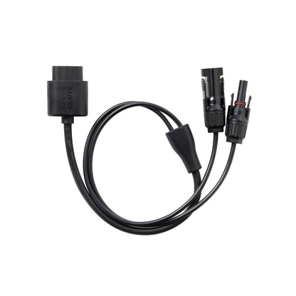 Back view of Anker SOLIX High-Voltage Solar Charging Cable for F3800 Plus