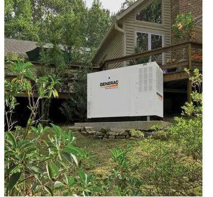 Generac Protector RG06024ANAX 60kW Liquid Cooled 1 Phase 120/240V Standby Generator Natural Gas