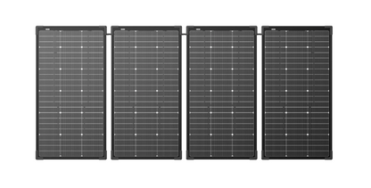 EcoFlow 125W Bifacial Modular Solar Panel (500W, 4-piece kit)