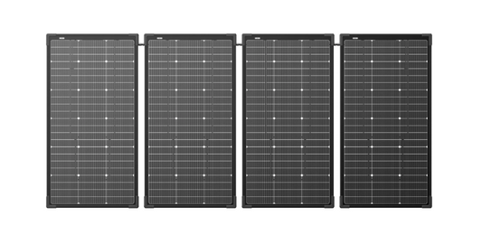 EcoFlow 125W Bifacial Modular Solar Panel (500W, 4-piece kit)