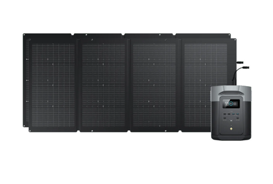 Special Bundle: Ecoflow Delta 2 Max Portable Power Station & 2 x 220W Solar Panel (Nomad Kit)