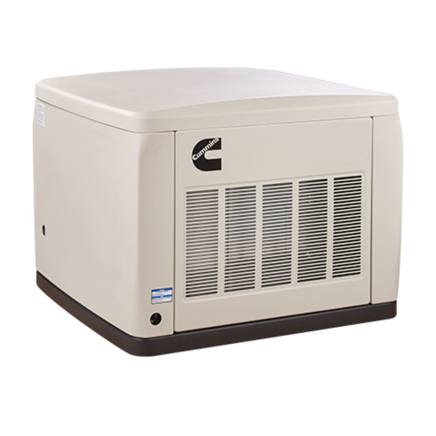 Cummins RS13A 13kW Home Standby Generator Left And Front View