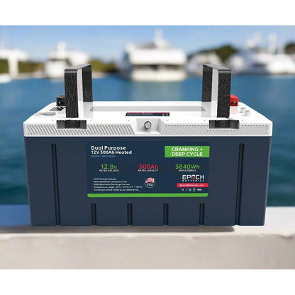 Epoch Batteries 12V 300Ah Pro Series LiFePO4 Lithium Battery